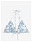 LINDEX Triangle Bikini Bra - BLUE - S – kuva 2