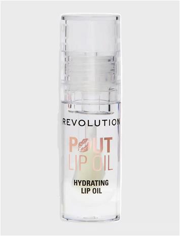 Makeup Revolution Pout Lip Oil Lychee Clear 3ml
