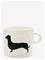 ANNA + NINA Dachshund Mug - MULTICOLOR - 50 CL – kuva 2