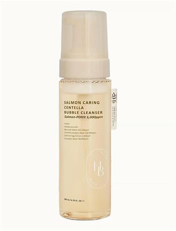 Heveblue Salmon Caring Centella Bubble Cleanser 200 ml