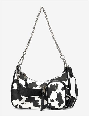STEVE MADDEN Bvela - BLACK/WHITE - One Size