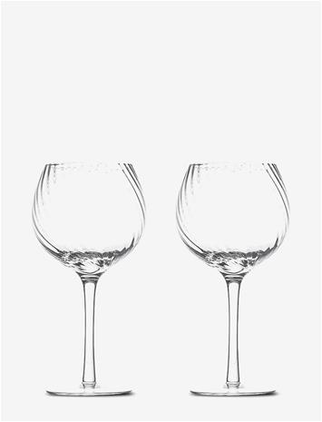 BYON Wine Glass Opacity 2Pcs/Set - CLEAR - One Size
