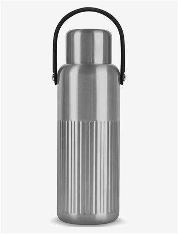 SAGAFORM Theo Thermal Flask - SILVER - One Size
