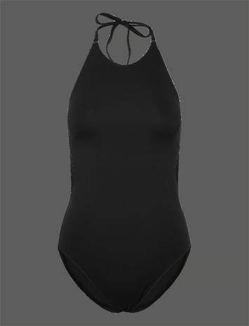 FILIPPA K Strap Swimsuit - BLACK - M
