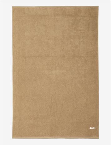 BOSS HOME Edge Bath Sheet - PECAN - 100X150 cm