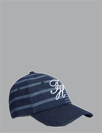 Tommy Hilfiger Th Nautical Script Cap - Navy - ONE SIZE – kuva 3/3
