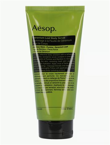 Aesop Geranium Leaf Body Scrub 180 ml