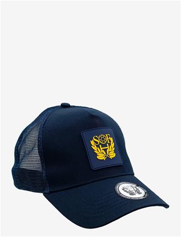 NEH Shf Trucker Cap Navy - NAVY BLUE - One Size
