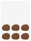 AIDA Raw Silicone - Soft Surface Coaster - Mocca - MOCCA - One Size – kuva 2