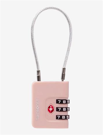 SAMSONITE Cablelock 3 Dial Tsa - ROSE - One Size – kuva 2/2