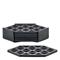 ZONE DENMARK Coasters Triangles 6 Pcs - BLACK - 10X10 – kuva 2