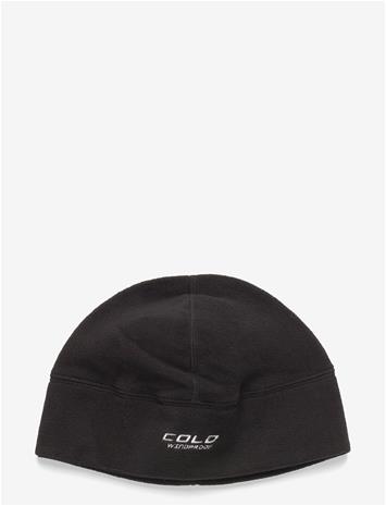 COLD Windproof Fleece Hat - BLACK - S/M