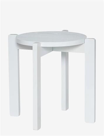 Hübsch Always Stool Light Grey - Grey - 45X42CM