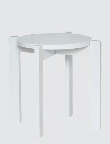 Hübsch Always Stool Light Grey - Grey - 45X42CM