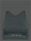 7 DAYS Active Open Back Bra - Green - L – kuva 2