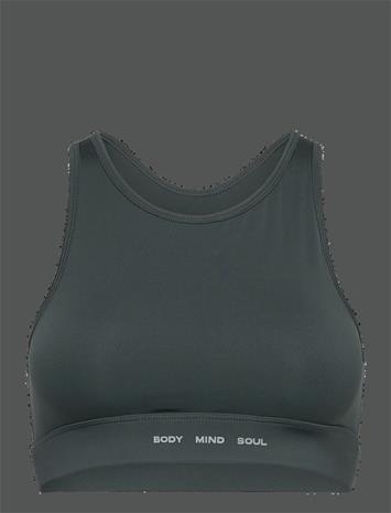 7 DAYS Active Open Back Bra - Green - L