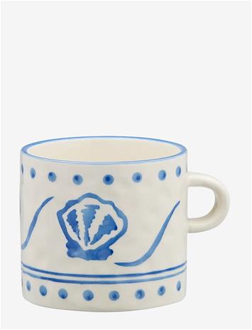 Anna + Nina Azure Shore Mug - Blue - 50 CL