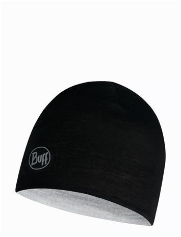 BUFF Merino Lightweight Reversible Beanie - Grey - ONE SIZE