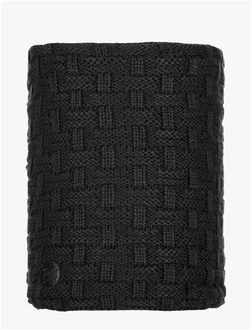 BUFF Knitted Neckwarmer Airon - Black - ONE SIZE