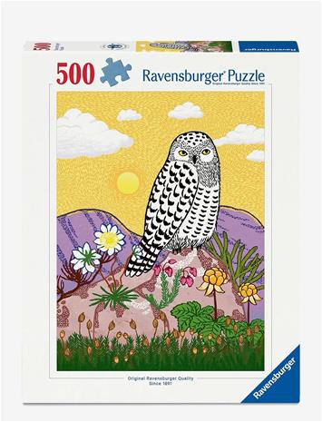 Ravensburger Snowy Owl 500p palapeli