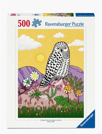 Ravensburger Snowy Owl 500p palapeli