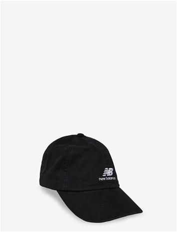 NEW BALANCE 6 Panel Flying Nb Stacked Logo Hat - BLACK - One Size – kuva 2/2