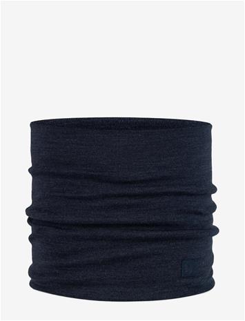 BUFF Hw Merino Wool Neckwarmer - SOLID NIGHT BLUE - One Size