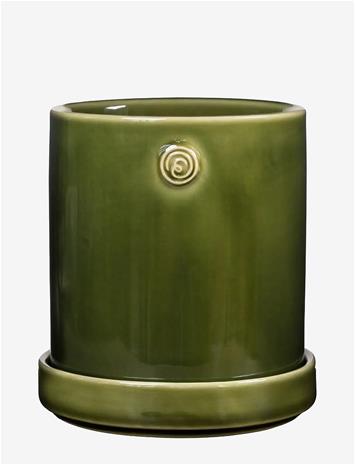 ERNST Pot - GREEN - H11 cm