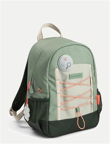 Done by Deer - Junior backpack Tiny trails - Green - 13 L