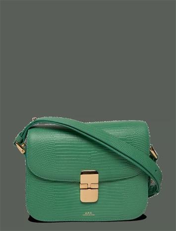 A.P.C. Sac Grace Small - Green - ONE SIZE