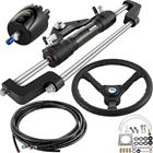 Hydraulinen veneen ohjaussarja pumpulla, 14 jalan letku, 300 hv