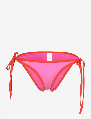 MONKI Tie Bikini Bottom - PINK MEDIUM - S