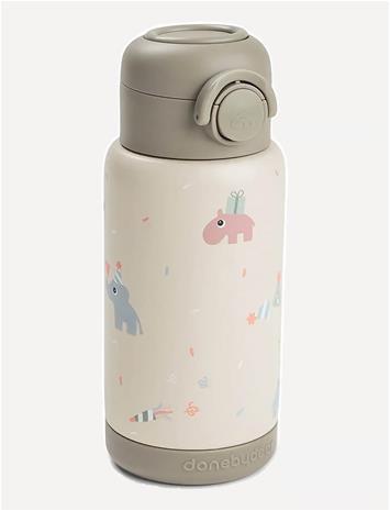 Done by Deer - Insulated straw bottle - Celebration Sand - 340 ml