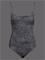 WEEKDAY Printed Swimsuit - BLACK - S – kuva 3