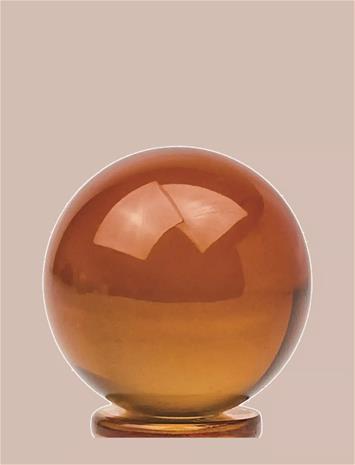 Here's How Flaskpropp I Glas Moony - Bärnsten - Brown - ONE SIZE