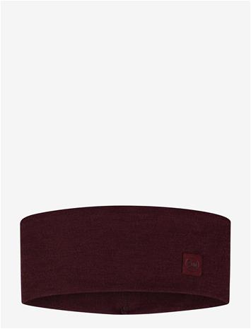 BUFF Merino Wide Headband - GARNET - One Size