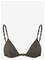 WEEKDAY Knot Triangle Bikini Top - DARK MOLE - S – kuva 2