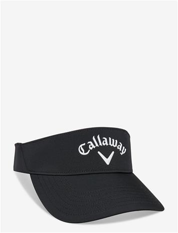 Callaway 26 Liquid Metal Visor - Black - ADJUSTABLE