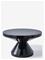 POLSPOTTEN Coffee Table Zig Zag - Black - Ø60X H35CM – kuva 2