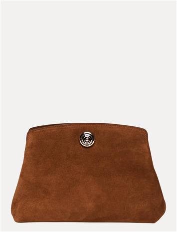 Liffner Pushlock Pouch Mini - Brown - ONE SIZE