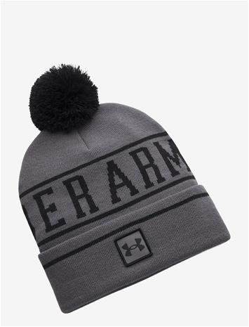 UNDER ARMOUR M Halftime Pom Beanie - CASTLEROCK - One Size