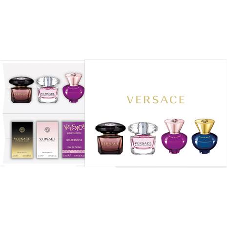 Versace Gift Set Pour Femme Miniatures