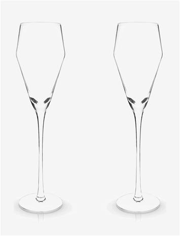 Viski - Raye Angled Proseccolasi 24 cl 2 kpl – kuva 2/3