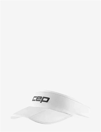 CEP Core Run Foldable Visor - WHITE - One Size