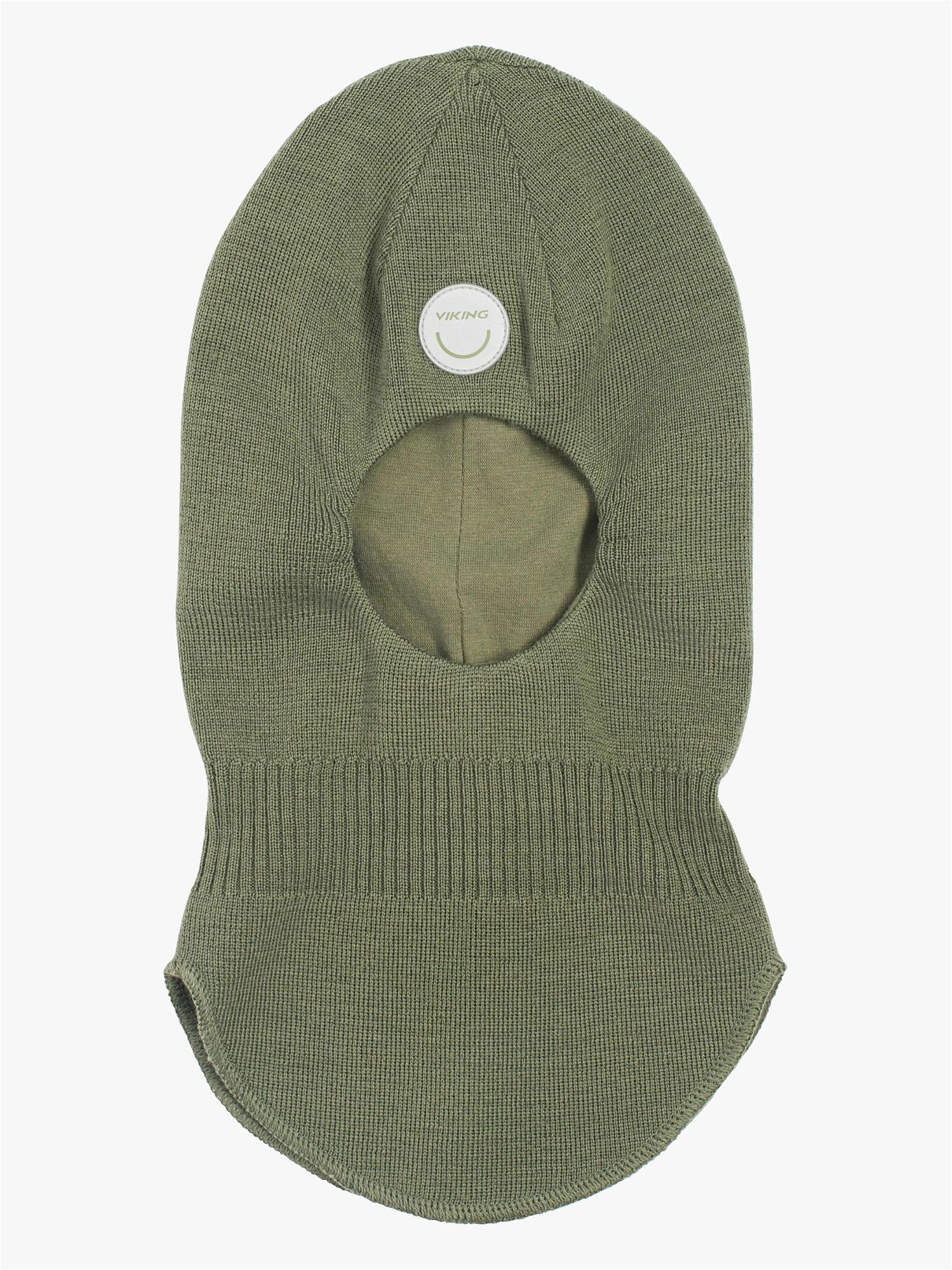 Viking Alv Kypärämyssy Merinovilla, Olive, 54