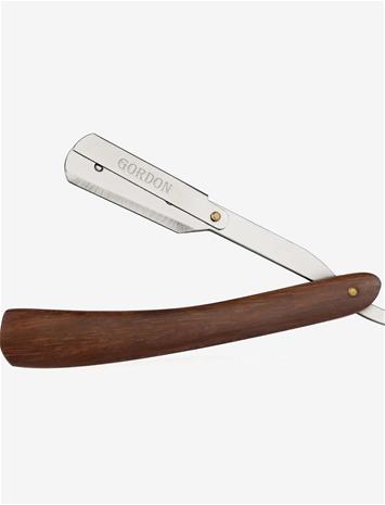Gordon Beard Razor with Wooden Handle