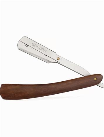 Gordon Beard Razor with Wooden Handle