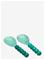 ANNA + NINA Basil Salad Server Set - GREEN - ONZE SIZE – kuva 2