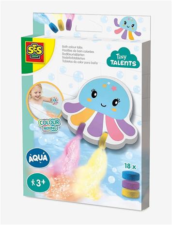 SES Creative Bath Time - Bath Colour Octopus - Multi/patterned - ONE SIZE