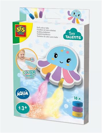 SES Creative Bath Time - Bath Colour Octopus - Multi/patterned - ONE SIZE